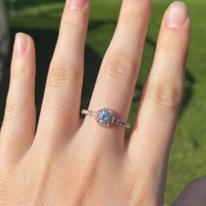 Pandora Rose Classic Sparkle Halo Ring